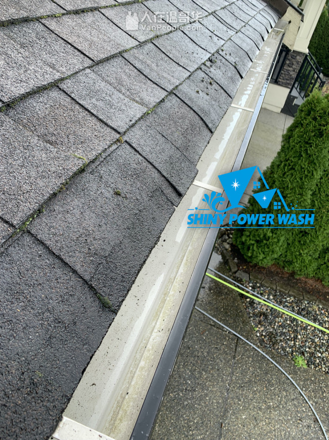 专业屋顶清洗/除青苔/三年质保，外墙与地面清洗，专业设备，保险齐全，Shiny Power Wash