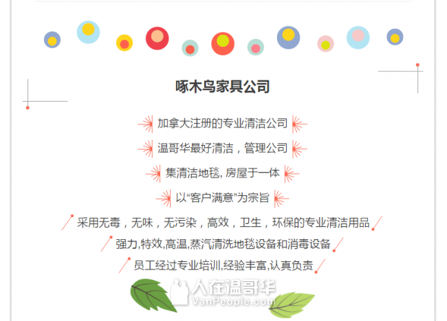 啄木鸟公司专业外墙清洗;房屋清洁,地毯清洗,搬屋清洁(保交房),新屋清理,修补刷漆