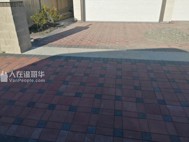 修建各式挡土墙。挖机工程平地回填。铺设水泥、沥青路面、砖面。砖砌贴砖，铺草坪植树等园艺，高压洗地洗房