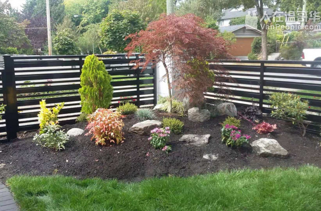 艺石园林：政府注册，具有商业保险，专业景观设计，提供彩色效果图，工程取费低，保证工程符合政府验收标准