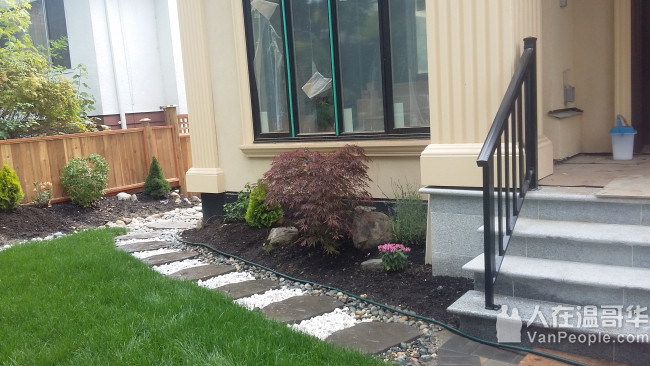 艺石园林：政府注册，具有商业保险，专业景观设计，提供彩色效果图，工程取费低，保证工程符合政府验收标准