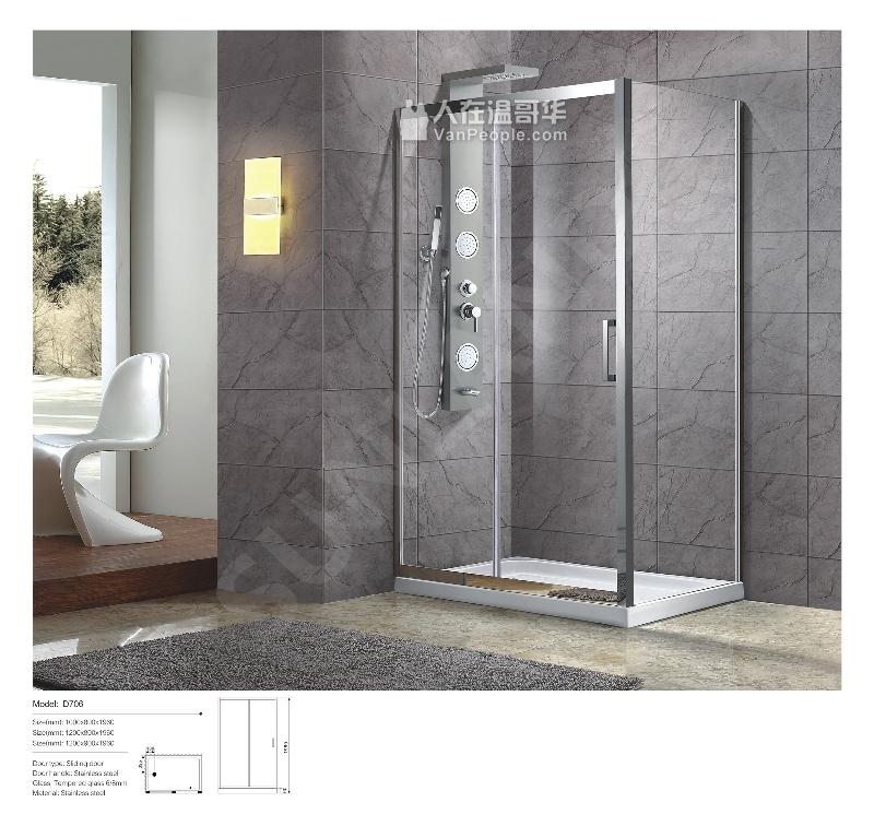 厂家直销:淋浴房，shower door, 浴缸，Bathtub,龙头，定制玻璃，镜子，Sinks