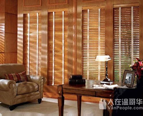 温哥华普瑞思窗饰，专业定制高档百叶窗，遮光帘，纱窗纱门 