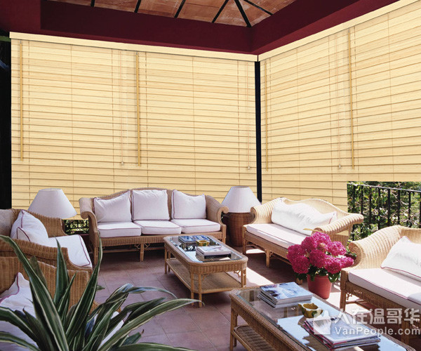 温哥华普瑞思窗饰，专业定制高档百叶窗，遮光帘，纱窗纱门 