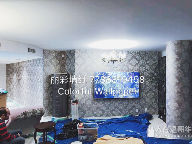 丽彩墙纸  美,欧,日,韩,中百万种款式及影音室软包 -专业墙纸设计,销售,安装团队 免费估价
