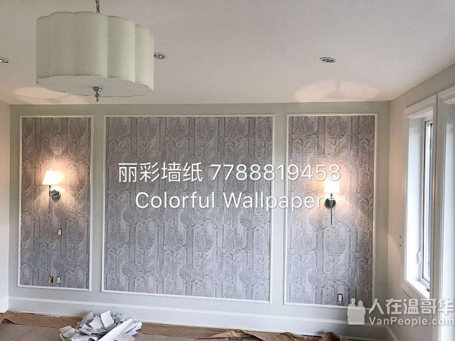 丽彩墙纸  美,欧,日,韩,中百万种款式及影音室软包 -专业墙纸设计,销售,安装团队 免费估价