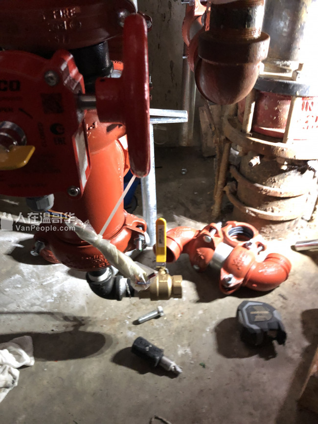 消防喷淋Fire sprinkler安装，维修，商业住宅，消防图纸。