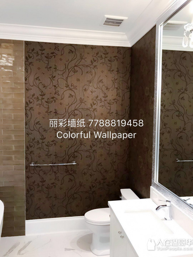 丽彩墙纸  美,欧,日,韩,中百万种款式及影音室软包 -专业墙纸设计,销售,安装团队 免费估价