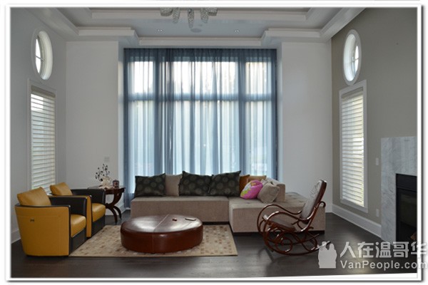 温哥华完美窗帘公司--- 10年专业经验设计定制安装高档布艺