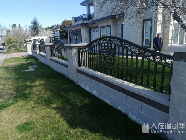 修建各式挡土墙。挖机工程平地回填。铺设水泥、沥青路面、砖面。砖砌贴砖，铺草坪植树等园艺，高压洗地洗房