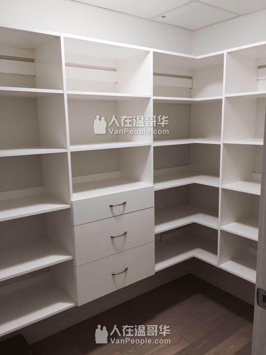 温哥华衣柜橱柜厂 25年丰富经验，经营各类衣柜橱柜。设计+定制+安装一条龙服务！免费测量设计