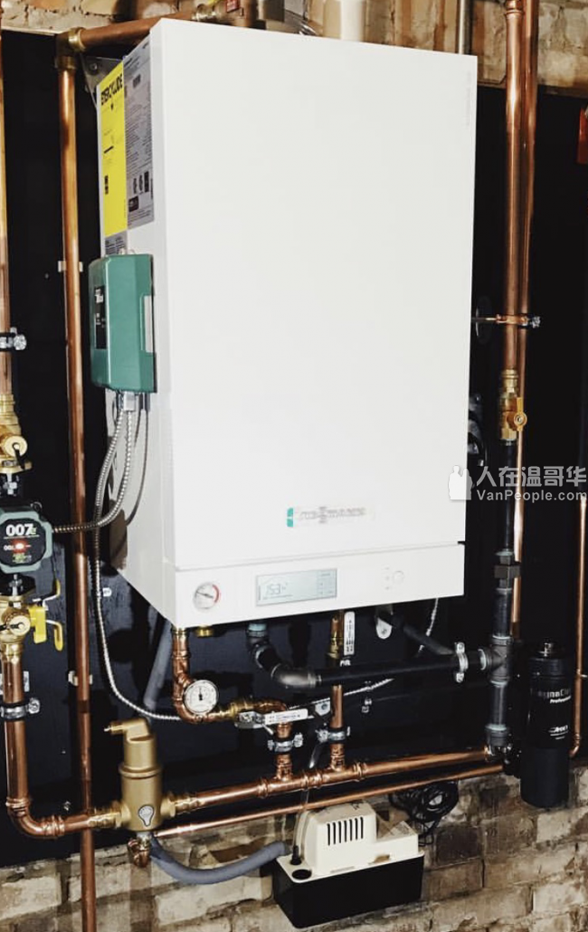 Central 中央水暖电工 专业冷暖气系统公司 政府牌照 604-401-4848