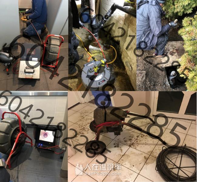 温哥华快通水电 包通渠 专治流水不畅 维修碎骨机 安装水龙头 /马桶/水泵/清水槽