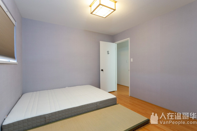 列治文中心地带House出租 长短租均可。日式现代设计风格 环境舒适优雅