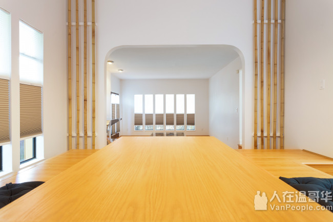 列治文中心地带House出租 长短租均可。日式现代设计风格 环境舒适优雅